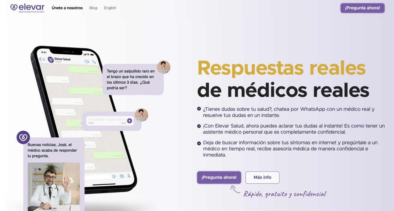 ELEVAR SALUD screenshot