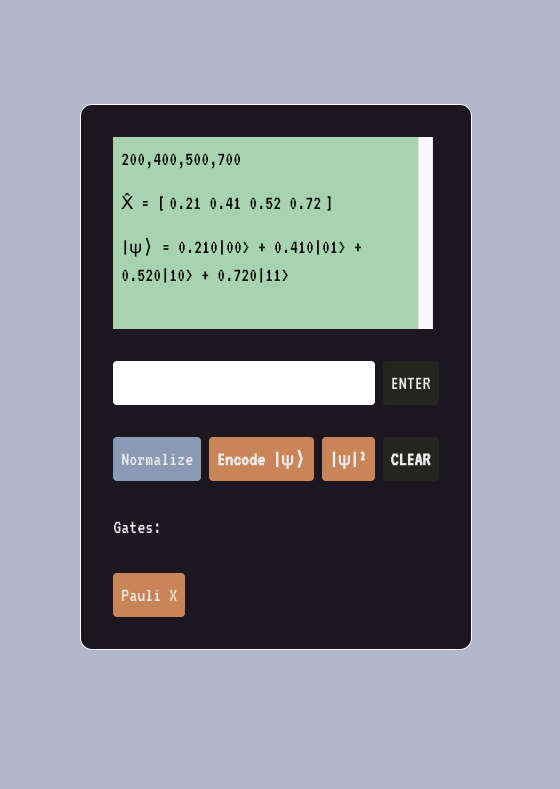 QCALC screenshot